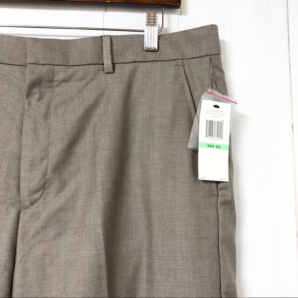 Calvin Klein Taupe Dress Pants NWT - Picture 3 of 5